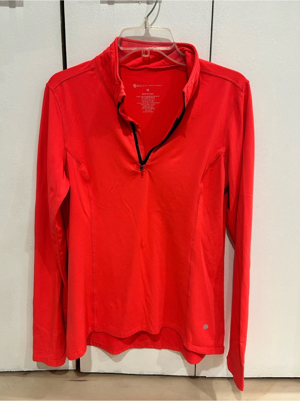 Bally Total Fitness M 1/4 zip